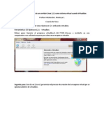 Manual de Instalación de un servidor Linux 12.1 como sistema virtual usando VirtualBox