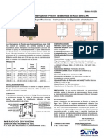 Hoja de Datos Interruptor de Presión Mercoid Serie CXA