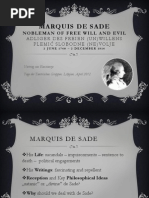 Marquis de Sade