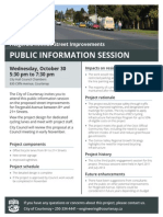 2013-10-17 City of Courtenay - Neighbourhood Flyer Fitzgerald Public Info Session