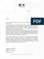 Lettre de mission - travail dominical