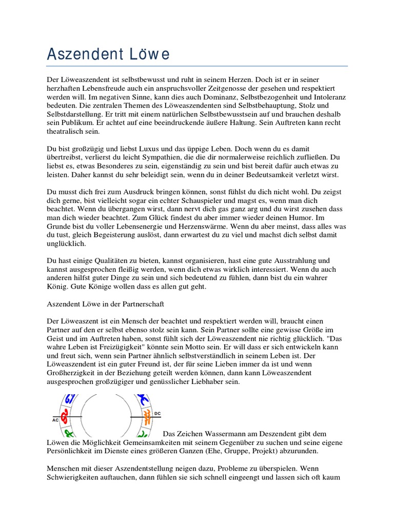 Negative Eigenschaften Eines Lowen Liste Von 13 Charaktereigenschaften