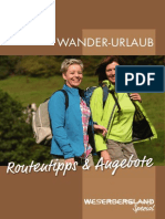Weserbergland Reiseführer Wanderführer, empfohlen von Reiseführer-Buchhandlung Reise.BuchOn