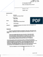 T5 B61 Condor FDR - 10-3-01 Levey Memo Re Presidential Proclamation - Section 212 (F) - Immigration and Nationality Act