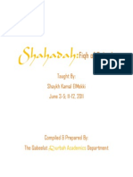 Shahadah Fiqh of Da'wah