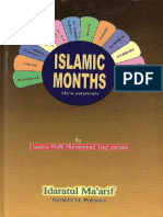 Islamic Months by Sheikh Mufti Taqi Us Man i Cut
