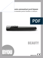 BEAUTY Manual Utilizare Kit Automatizare Porti Batante Max 2x2m