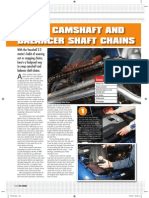 Z22Se: Camshaft and Balancer Shaft Chains: Tech Note