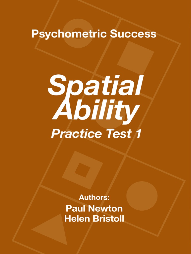Spatial Ability Practice Test Guide | PDF | Business