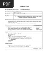 Clouds Lesson Plan for Class 3 | PDF | Cloud | Atmospheric Sciences