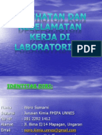 Kesehatan Dan Keselamatan Kerja Di Lab 25 April 2013 (1)