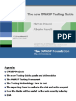 OWASP Testing Guidev2 (EUSecWest) v1