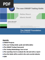 OWASP Testing Guidev2 (EUSecWest) v1