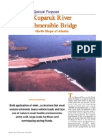 Kuparuk River Submersible Bridge Wins Special Award