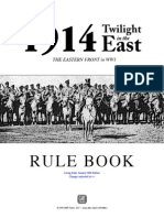 1914 Twilight in The East Rulebook