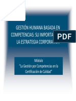 Competencias y SGC ISO9001