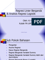 HO2- Analisis Regresi Linier Berganda & Logistik MMR UMY-EQ