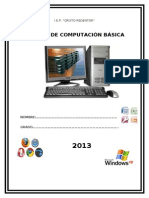 Manual Basico de Computacion para Niños de Primaria