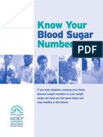 Know Your Numbers: Blood Sugar