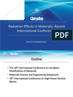 Radiation Effects in Solids