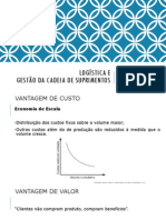 Logística e cadeia de suprimentos para vantagem competitiva