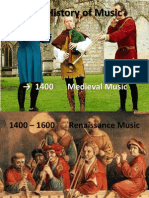 The History of Music