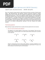 Strategies for Organic Synthesis