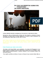 Padrenuestro Por Las Almas Del Purgatorio PDF