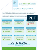 Progress Texas 2013 Constitutional Amendment Ballot Guide