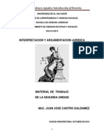 Introducción al Derecho: Interpretación de la Ley