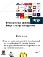 Brand Position and Brand Image Strategy Management
