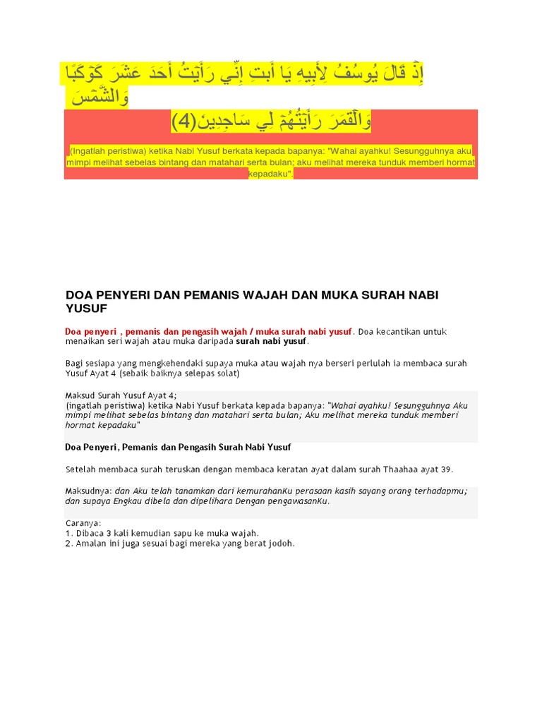 Doa Pengasih Pdf