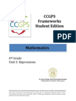 Ccgps Math 6 6thgrade Unit3se