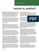 Derecho Natural Contra Derecho Positivo