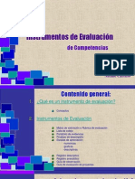 Instrumentos de Evaluación