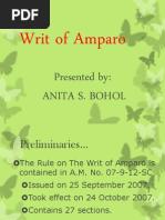 Writ of Amparo