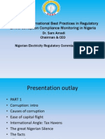 Models and International Best Practices in Regulatory & Anti-Corruption Compliance Monitoring in Nigeria