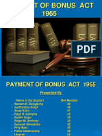 Payment of Bonus Act 19651(1)(1)