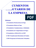 Documentos Tributarios de La Empresa