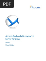 Acronis User guide