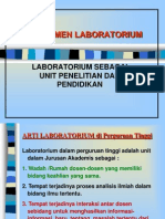 Kuliah 2. Manajemen Laboratorium PT