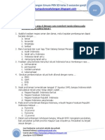 Soal Uas Ganjil PKN SD Kelas 5