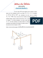 estática dos sólidos - exercicio desafio 2