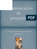 1.2 Fases de La Administracion de Proyectos