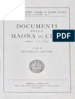 Documenti Della Maona Di Chio