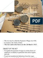Ir Ppt Payment of Wages 1936