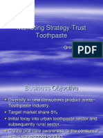 Marketing Strategy Trust Toothpaste 1