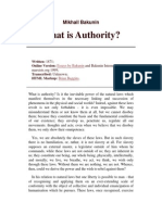 What is Authority Bakunin