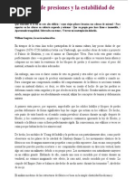 Las líneas de presiones