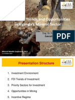 Investment Trends and Opportunities in Uganda's Mineral Sector